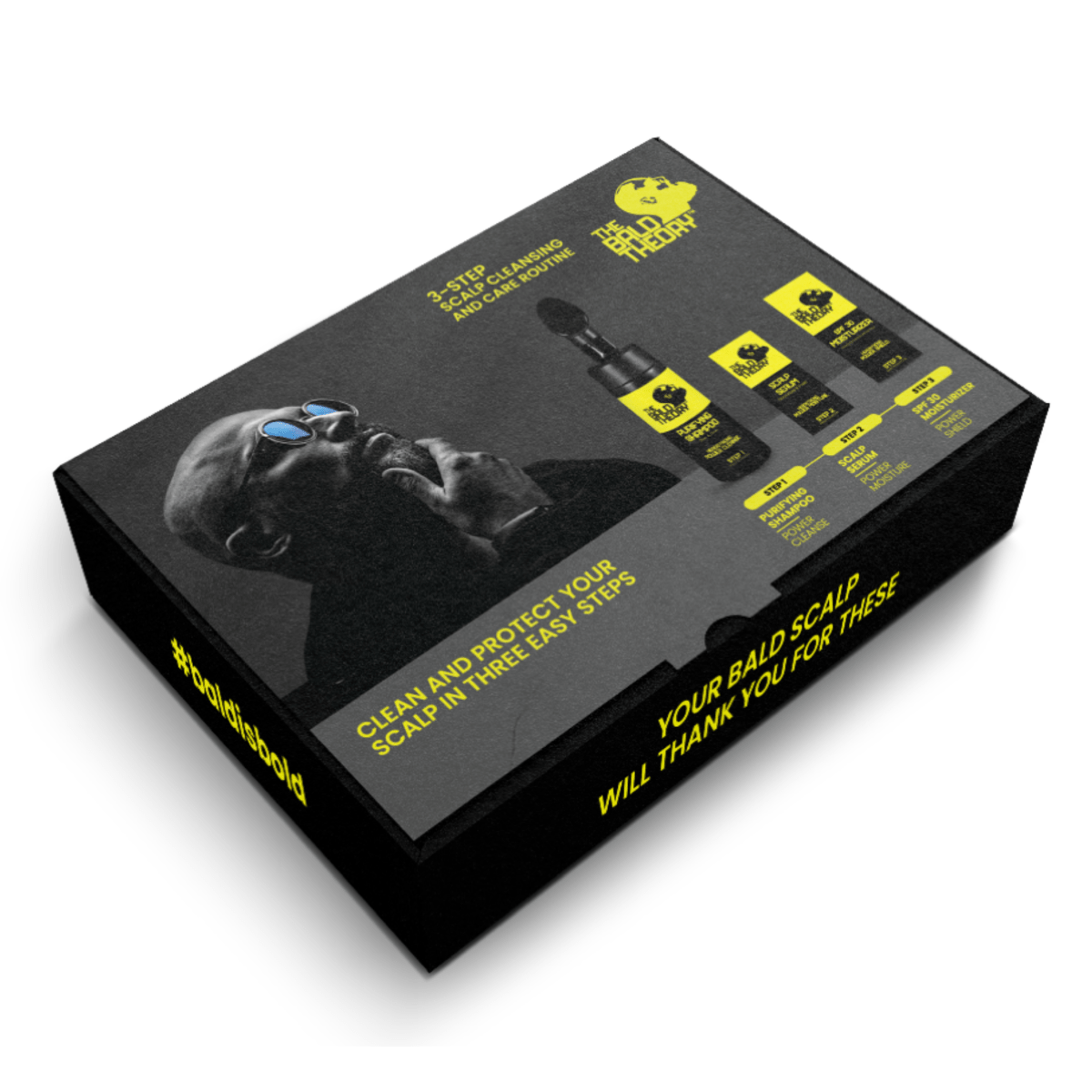 Цялостна рутина за бръснене и грижа за скалпа - 3 части - CAMCO Ltd.