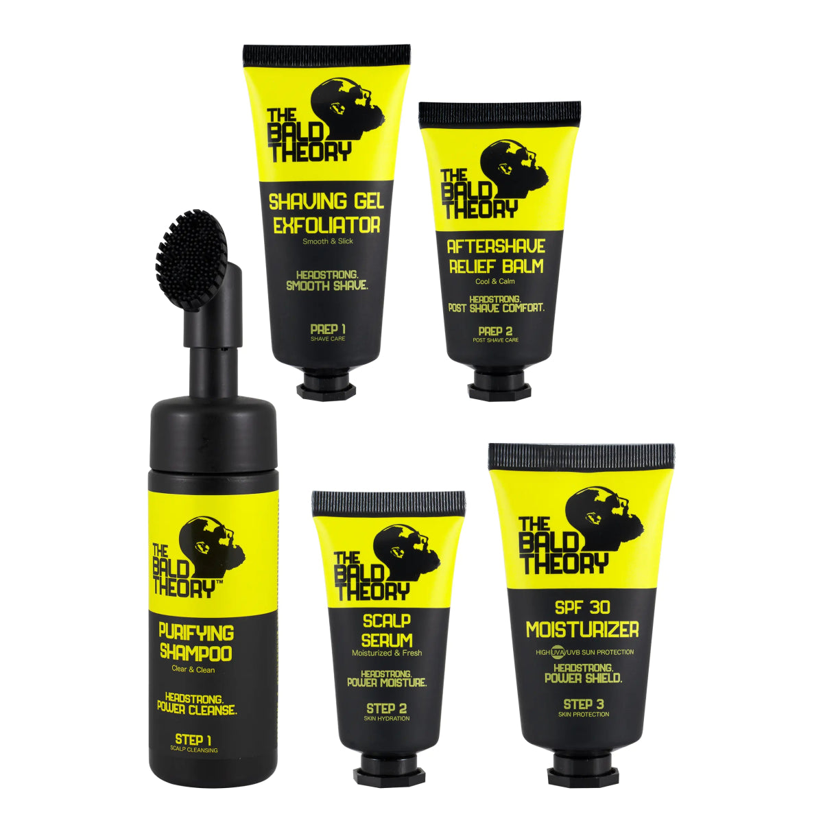 Цялостна рутина за бръснене и грижа за скалпа - 5 части - CAMCO Ltd.