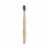 Детска бамбукова четка за зъби с ултра мек косъм-син 100% бамбук 1бр.