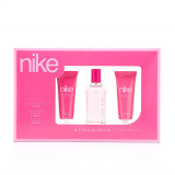 Подаръчен комплект за жени Trendy Pink, NEXT GEN (3 части – тоалетна вода 100ml, душ гел 75ml, лосион за тяло 75ml)