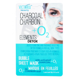 Дълбоко почистваща кислородна маска за лице с активен въглен - корейска козметика с пилинг ефект