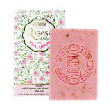 Крем сапун с масло от роза, листа от розов цвят и хиалурон с пилинг ефект 70gr