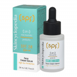 SPF 30 слънцезащитен крем-серум за лице против несъвършенства с 10% ниацинамид, пребиотик и матиращ комплекс, 30ml