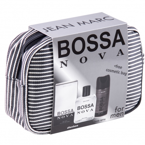 Комплект подарък за мъже BOSA NOVA (афтършейв 100ml + дезодорант 150ml + несесер)
