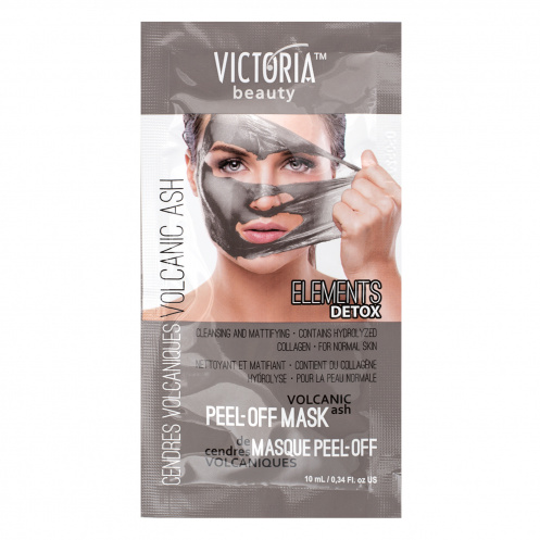 Пилинг маска за лице с вулканична пепел, ретинол и витамин С 10ml