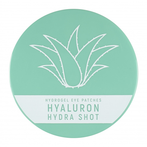 Hydra Shot Хидрогел пачове за очи с хиалуронова киселина, алое вера, ниацинамид и зелен чай, 60бр.